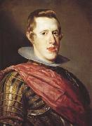 Portrait de Philippe IV en Cuirasse (df02) Diego Velazquez